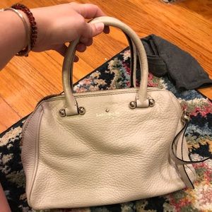 Kate Spade Creme Leather Tote